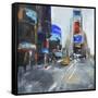 Times Square-Solveiga-Framed Stretched Canvas