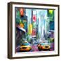 Times Square-Kimberly Allen-Framed Art Print