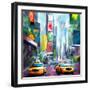 Times Square-Kimberly Allen-Framed Art Print