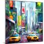 Times Square-Kimberly Allen-Mounted Art Print