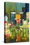 Times Square-William Ireland-Stretched Canvas