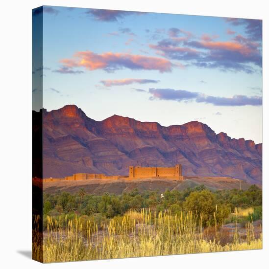 Timiderte Kasbah, Timiderte, Draa Valley, Morocco-Doug Pearson-Stretched Canvas