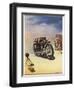 Timing a Motor Cycle-Shuffrey-Framed Photographic Print