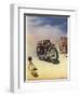 Timing a Motor Cycle-Shuffrey-Framed Photographic Print