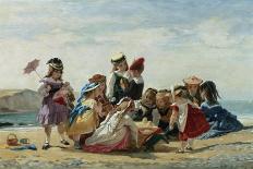 A Day at the Seaside-Timoleon Lobrichon-Giclee Print