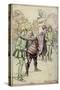 Timon of Athens by William Shakespeare-Arthur Rackham-Stretched Canvas