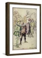 Timon of Athens by William Shakespeare-Arthur Rackham-Framed Giclee Print