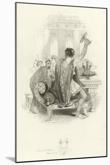 Timon of Athens-Joseph Kenny Meadows-Mounted Giclee Print
