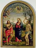 The Virgin with Saints Sebastian and John the Baptist-Timoteo Viti-Framed Stretched Canvas