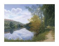 Path Along the River-Timothy Arzt-Art Print