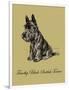 Timothy Black-Scottish Terrier-Lucy Dawson-Framed Art Print