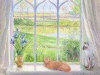 Striped Jug with Spring Flowers, 1992-Timothy Easton-Giclee Print