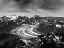 Aerial View of the Kahiltna Glacier and the Alaska Range-Timothy Mulholland-Photographic Print