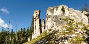 Devil's Chair, an Eroded Rock Formation Along the Lolo Trail, United States-Timothy Mulholland-Photographic Print