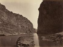 Ancient Ruins in the Canyon De Chelly, N.M., in a Niche 50 Feet Above Present Canyon Bed, 1873-Timothy O'Sullivan-Photographic Print