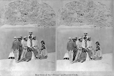 Explorers at Diamond Creek