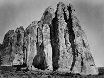 A Navajo Family Outside their Home-Timothy O' Sullivan-Photographic Print