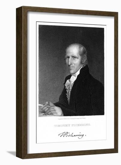 Timothy Pickering-Gilbert Stuart-Framed Art Print