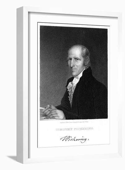 Timothy Pickering-Gilbert Stuart-Framed Art Print