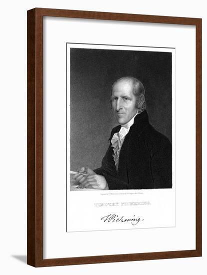 Timothy Pickering-Gilbert Stuart-Framed Art Print