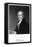 Timothy Pickering-Gilbert Stuart-Framed Stretched Canvas