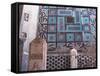 Timurid Decoration, Sufi Shrine of Gazargah, Herat Province, Afghanistan-Jane Sweeney-Framed Stretched Canvas