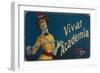 Tin for 50 Laferme 'Vivat Academia' Cigarettes, C.1900-20-null-Framed Giclee Print
