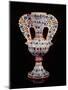 Tin-Glazed Vase with Lustre Decoration, Hispano-Moresque, Valencia, 3rd Quarter of 15th Century-Spanish School-Mounted Giclee Print