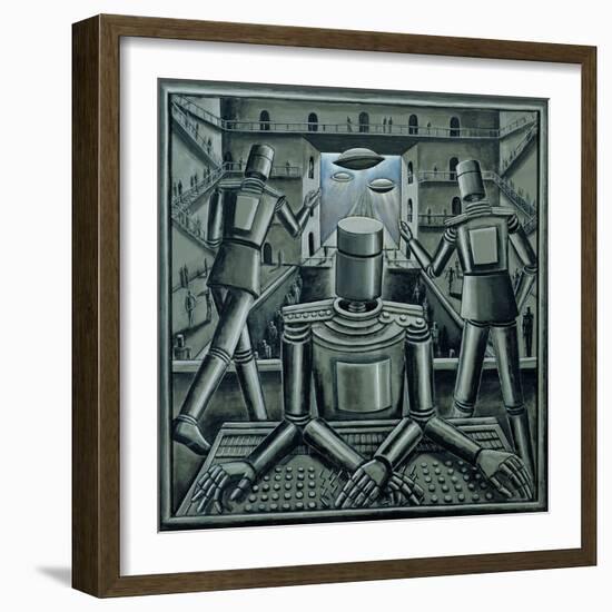 Tin God, 2003-PJ Crook-Framed Giclee Print