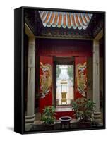 Tin Hau Temple, Stanley, Hong Kong, China-Charles Bowman-Framed Stretched Canvas