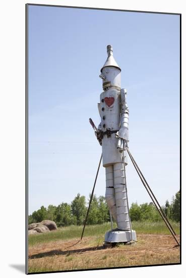 Tin Man Of Oz In A Field-Carol Highsmith-Mounted Art Print