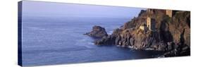 Tin Mines at the Coast, Botallack Mine, Cornwall, England-null-Stretched Canvas