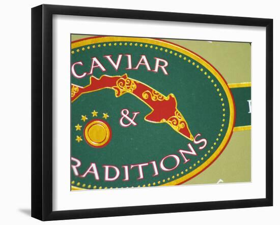 Tin of Caviar, Caviar Et Prestige, Saint Sulpice Et Cameyrac, Entre-Deux-Mers, Bordeaux, France-Per Karlsson-Framed Photographic Print