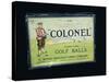 Tin of 'Colonel' golf balls, c1909-Unknown-Stretched Canvas