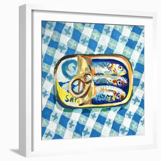 Tin of Sardines-Key and Sea Creative-Framed Giclee Print