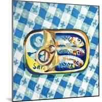 Tin of Sardines-Key and Sea Creative-Mounted Giclee Print