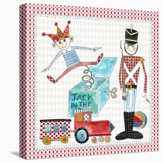 Tin Soldier - Square-Effie Zafiropoulou-Stretched Canvas