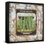 Tin tile-Beans-A-Jean Plout-Framed Stretched Canvas