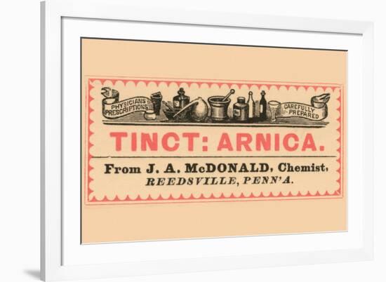 Tincture: Arnica-null-Framed Premium Giclee Print