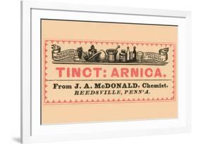 Tincture: Arnica-null-Framed Premium Giclee Print