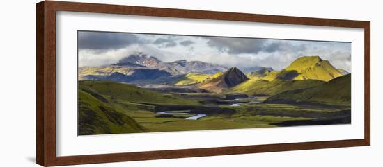 Tindfjallajškull, Fjallabak, South Iceland, Iceland-Rainer Mirau-Framed Photographic Print