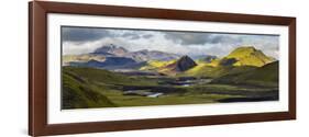 Tindfjallajškull, Fjallabak, South Iceland, Iceland-Rainer Mirau-Framed Photographic Print