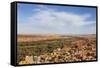 Tinerhir Kasbahs and Palmery, Tinghir, Todra Valley, Morocco, North Africa, Africa-Doug Pearson-Framed Stretched Canvas