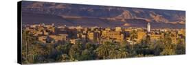 Tinerhir Kasbahs and Palmery, Tinghir, Todra Valley, Morocco, North Africa, Africa-Doug Pearson-Stretched Canvas
