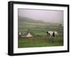 Tinker Horse Near Allihies, Beara Peninsula, County Cork, Munster, Republic of Ireland (Eire)-Patrick Dieudonne-Framed Photographic Print