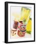 Tinned Tomato Paste and Olive Oil-Peter Medilek-Framed Photographic Print