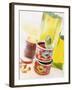 Tinned Tomato Paste and Olive Oil-Peter Medilek-Framed Photographic Print