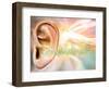 Tinnitus, Conceptual Artwork-Victor Habbick-Framed Premium Photographic Print