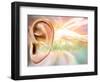 Tinnitus, Conceptual Artwork-Victor Habbick-Framed Premium Photographic Print