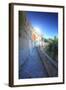 Tinny Back Alley in the Town of Amalfi.-Terry Eggers-Framed Photographic Print